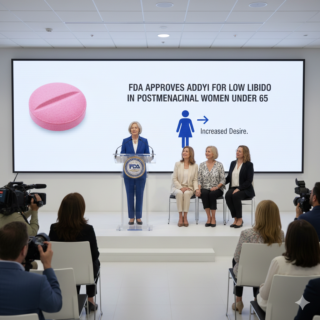 La FDA Aprueba Addyi para Tratar Baja Libido en Mujeres
