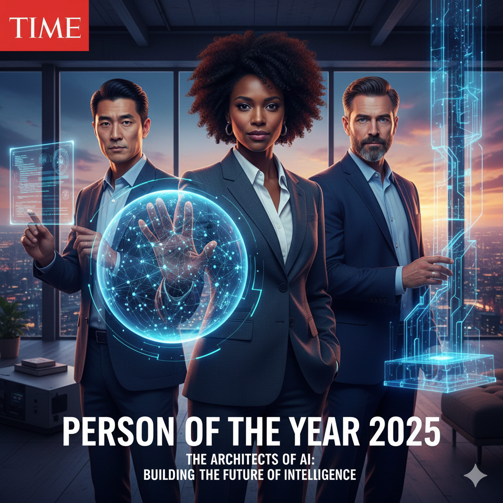 Los “Arquitectos de la IA” son Elegidos persona del Año 2025